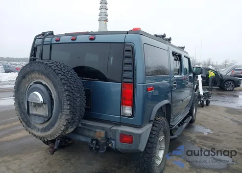 2007 Hummer H2 Suv z USA, uszkodzony, nr VIN 5GRGN23U07H110177